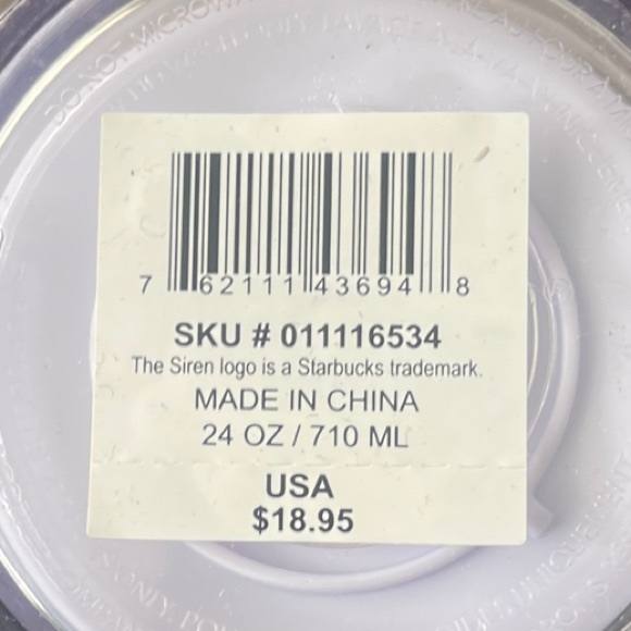 Starbucks California "The Golden State" Venti Acrylic Cold Cup Tumbler - Picture 2 of 2